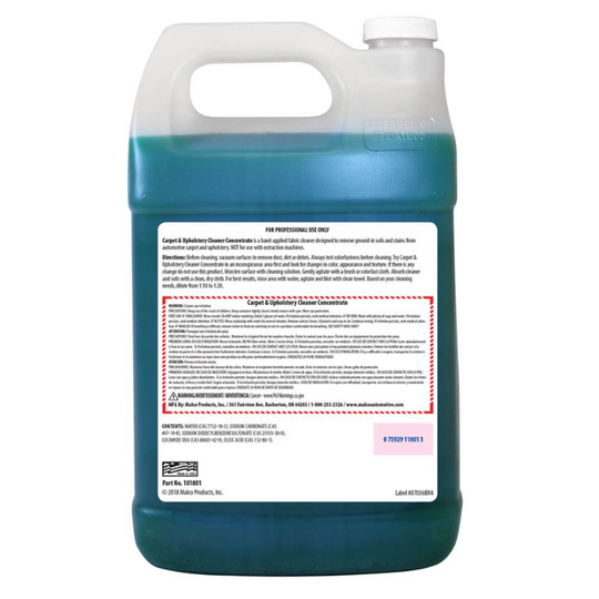 Malco Carpet and Upholstery Cleaner Concentrate 1 Gallon