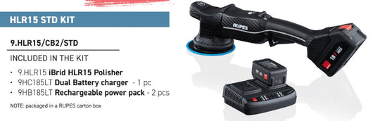 HLR15 & HLR21 Bigfoot iBrid Polishers
