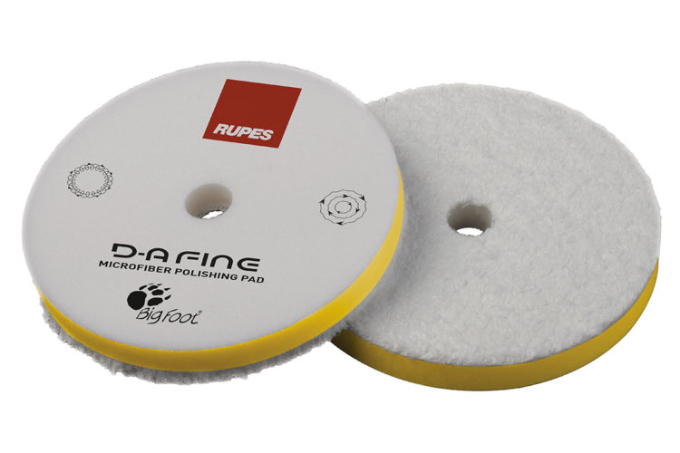 COARSE YELLOW 3" MICROFIBER PAD